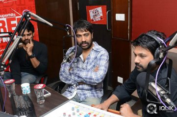 Sai Dharam Tej and YVS Chowdary at Red FM